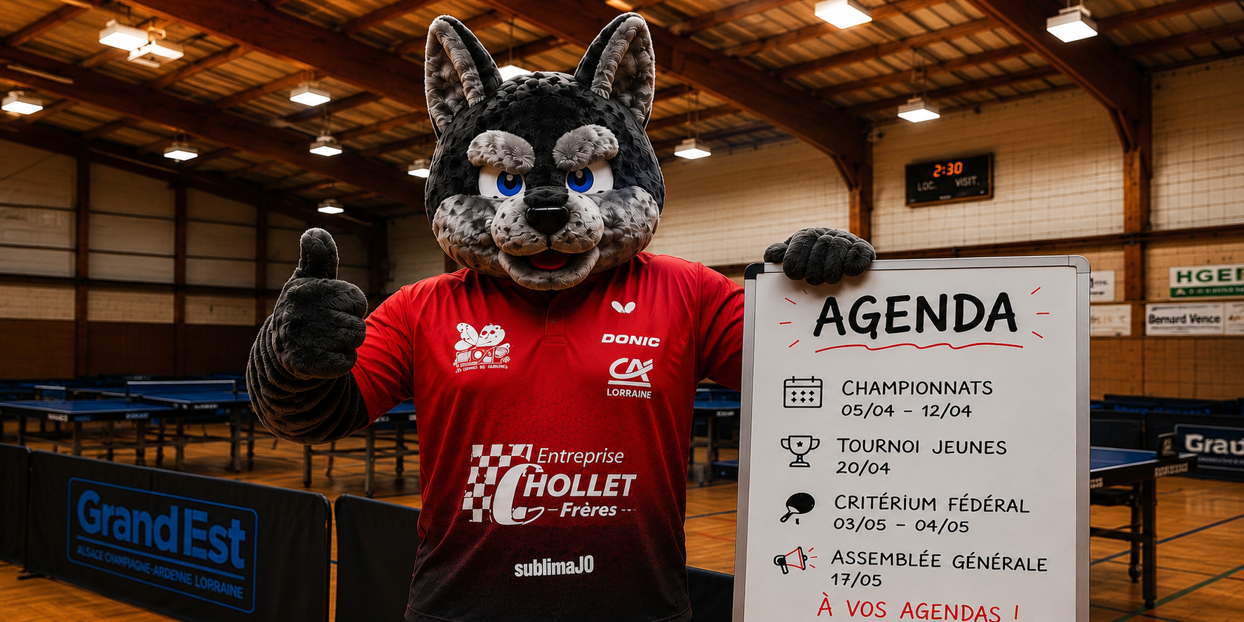 Agenda des Loups de Damvillers